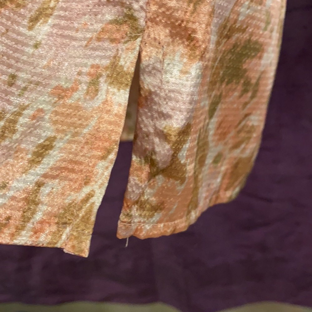 Talbots Split Neck Ruffled Neckline Top - image 2